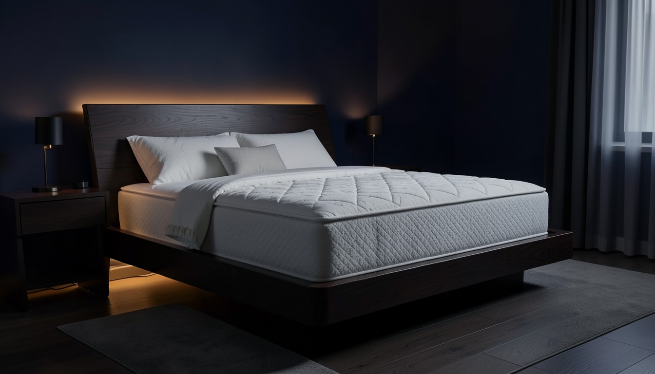 Colchón IINICIOSCAM en un dormitorio elegante